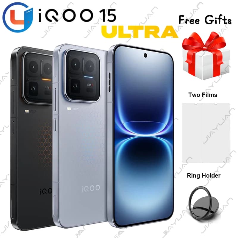 iQOO 15 Ultra 5G Telefono da Gaming Snapdragon 8 Elite Gen5 6.83" 2K 144Hz AMOLED 7800mAh 100W 50MP OIS NFC Smartphone Sbloccato