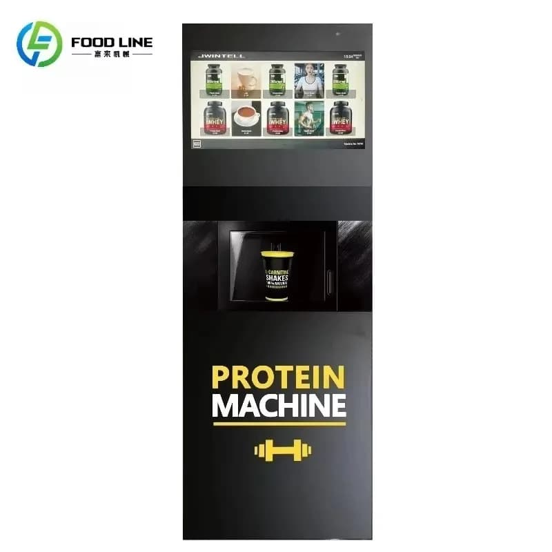 Direct Selling Protein Coffee Powder Vending Machine Automatic Touch Screen Gym Protein Shake Vending Machine in China Factory