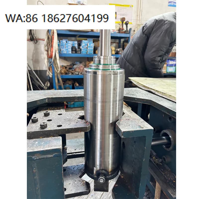 Alloy Chrome Telescopic Cylinder | Custom Boom Bucket Arm Hydraulic Spare For Industrial Excavator Construction Replacement Equi