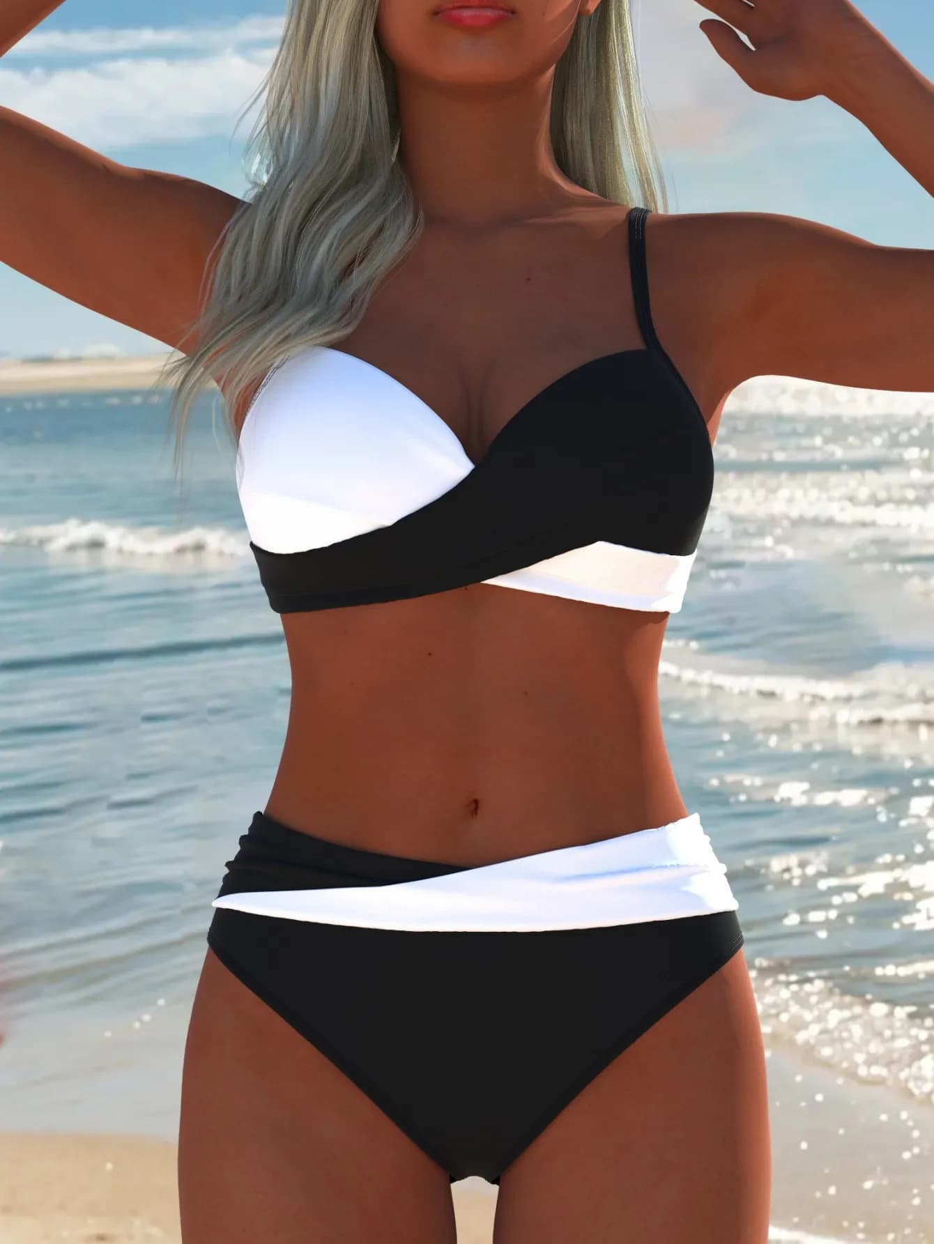 Costume da bagno bikini a triangolo con stampa leopardata sexy da donna, due pezzi con laccetti laterali, per vacanze estive 2026