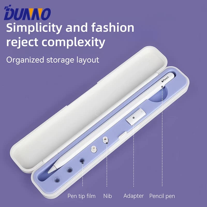 Per Apple Pencil Box 1 2 Custodia portatile con pennino Accessori per iPhone Stilo Custodia protettiva per matita per iPad Custodia per penna touch