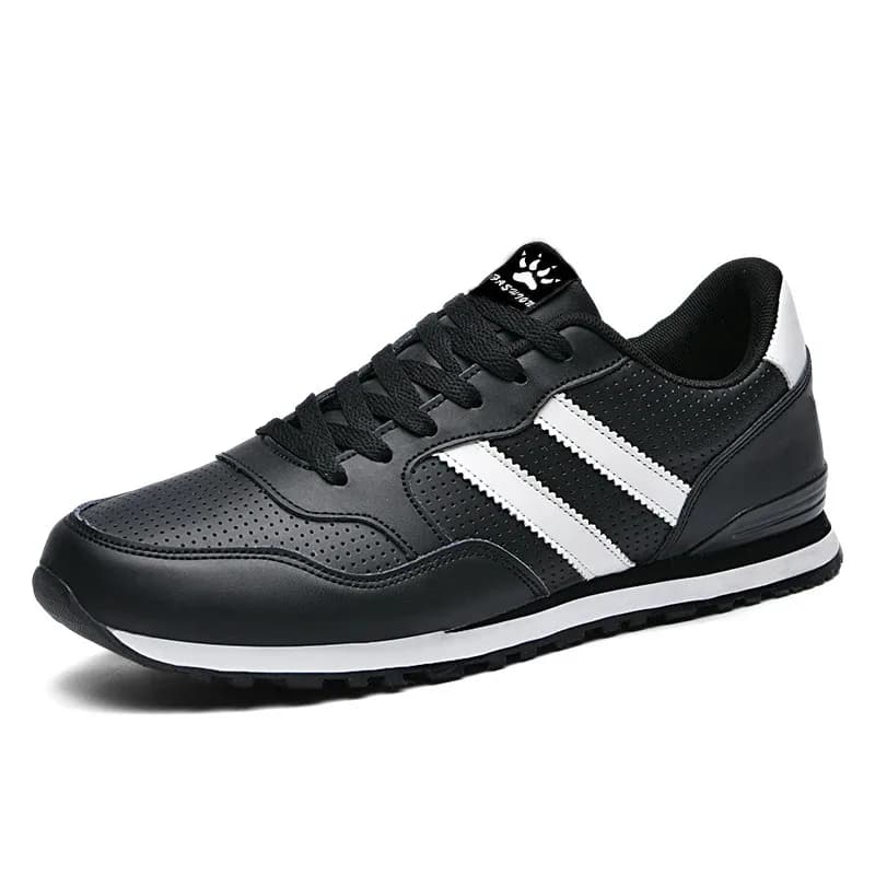 NUOVE Scarpe da Corsa in Pelle Antiscivolo per Uomo, Sneakers Leggere e Traspiranti alla Moda, Scarpe da Lavoro e Palestra in Pelle