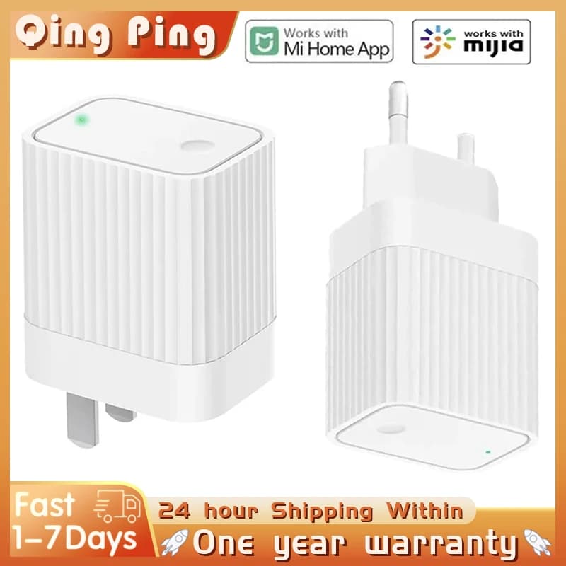 Qingping Bluetooth Gateway Qingping Hub WIFI Remote View Data Sub-Device Smart Linkage Home Device for Xiaomi Mihome