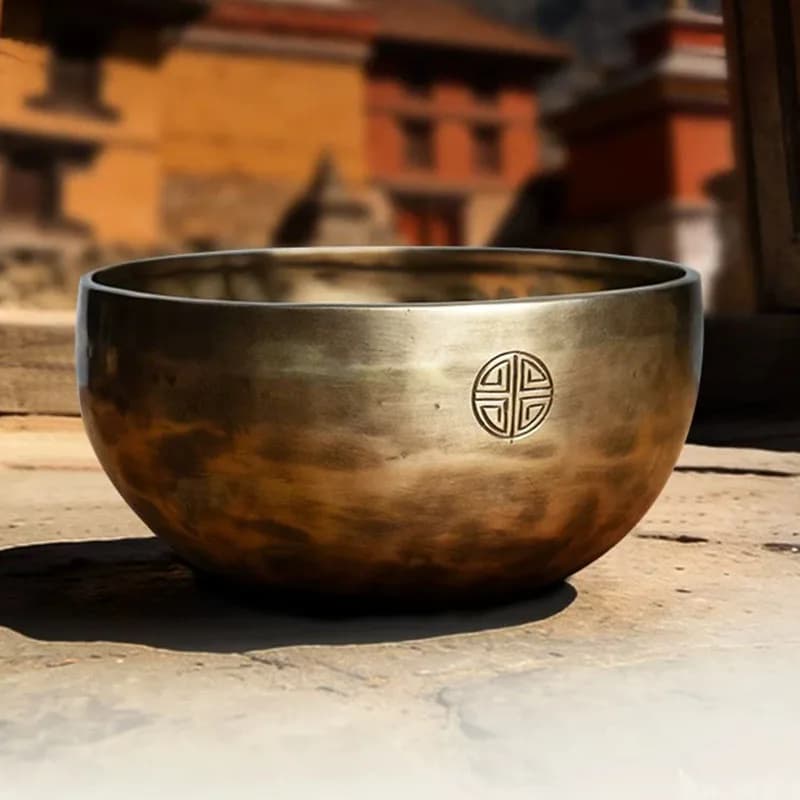 Handheld Meditation Singing Bowl Sound Healing Singing Bows Yoga Relaxation Singing Bowl Mindfulness Percussion Instruments