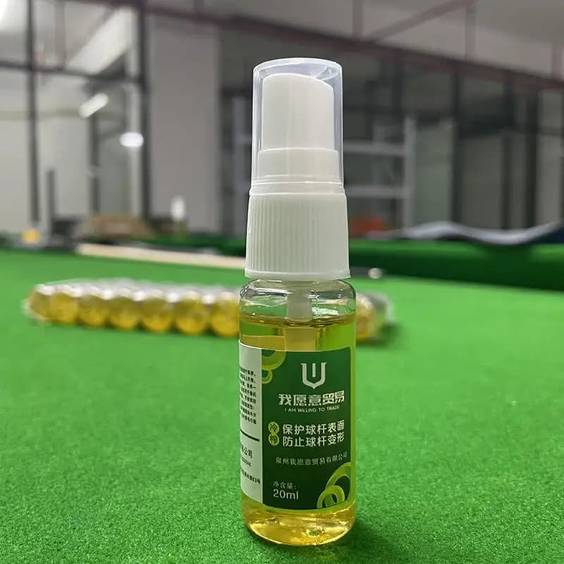 Stecca da biliardo olio da biliardo Pole Polish Oil Cool Texture biliardo Club Cleaner ripristina lucidature lucida rimuove lo sporco polvere nutre