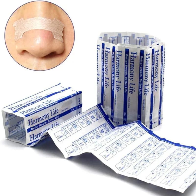 Strisce nasali da 10 pezzi per ridurre il russamento Anti russare per respirare meglio 44*14mm/55mm*17mm/66*19mm