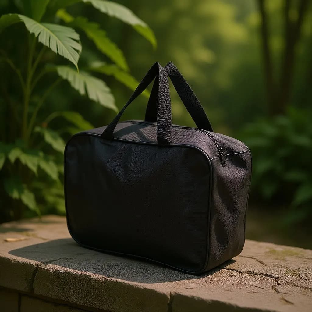 Borsa Portatile per Gonfiaggio Pneumatici Auto, Custodia Pieghevole, Pompa d'Aria, Organizzatore per Attrezzi, Accessori Auto in Tessuto Nautico