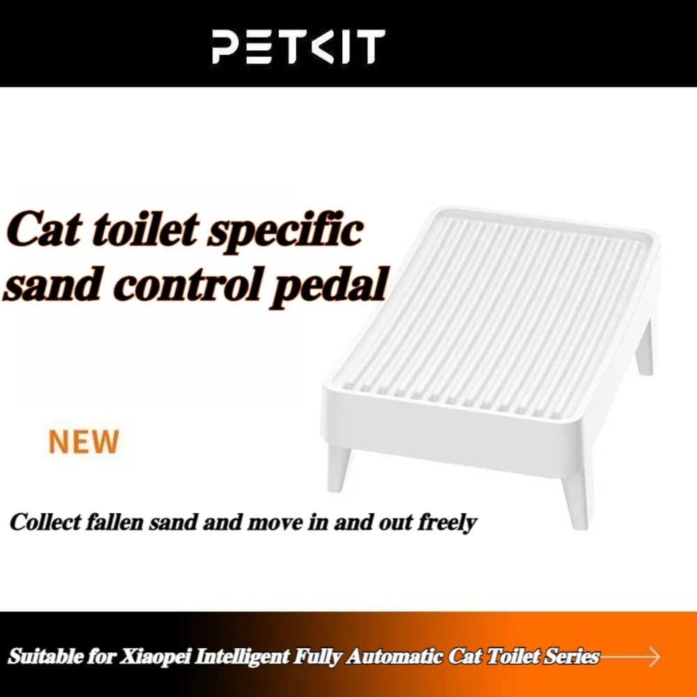 Pedale di controllo della lettiera per gatti Petkit Filtro facile da pulire Tappetino per lettiera per gatti adatto per Toilette per gatti intelligente completamente automatica Petkit