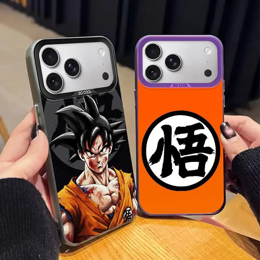 Anime GokuS Logo DragonS BallS Phone Case For iPhone 17 17e 16e 16 15 14 13 12 11 mini Pro Max Air Plus Anti Fall Matte Cover