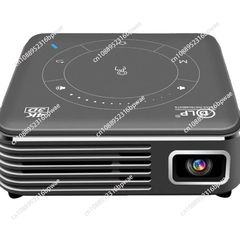 Proiettore intelligente Android DLP 2 + 16 GB Ingresso HDMI Supporto Mini proiettore tascabile per telefono cellulare 3D