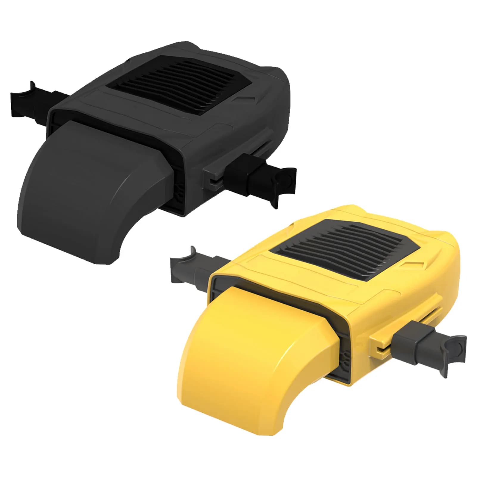 Ventola di raffreddamento per seggiolini auto ventola per sedili per veicoli automobilistici ricarica USB potente ventilazione silenziosa ventole per auto elettriche per accessori per auto