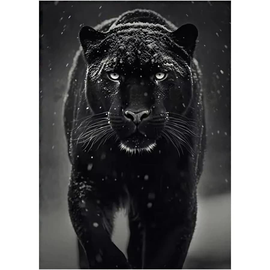 panther Animal full Diamond Painting 5D Cross Stitch 3D Embroidery Mosaic Home Decor Suitable for adult handmade painting craft