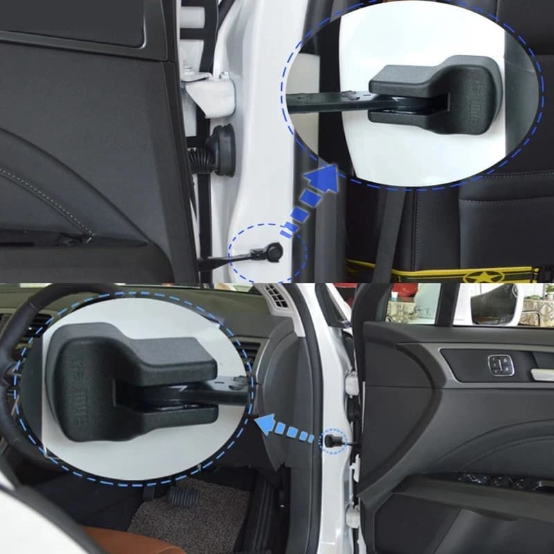 Per Hyundai Venue 2019 2020 2021 2022 Car Styling Door Lock Stopper Limiting Arm Covers proteggi adesivi accessori interni
