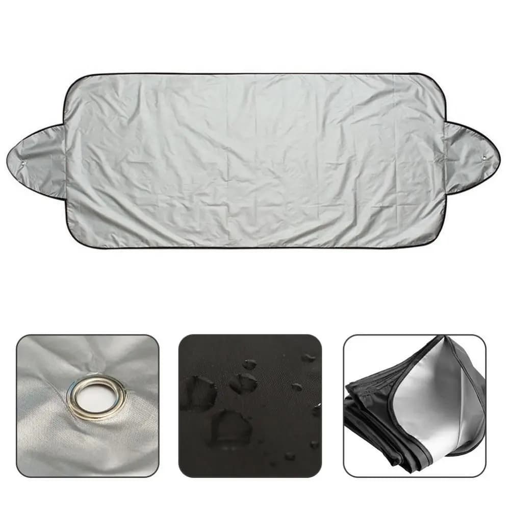 Windproof Dustproof Sunshade Cover Window Guard Screen Car Windscreen Cover Car Snow Ice Protector Front Windshield Cover