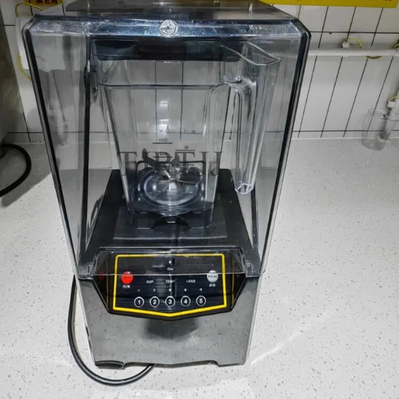 2600W Heavy Duty Commercial Blender Fruit Mixer Juicer Food Processor Ice Smoothies Blender High Power Mute Juicing Machine 220V