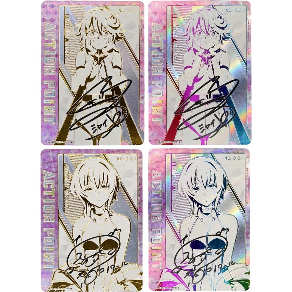 Anime Union Arena Collezione Carta SHY Momijiyama Teru Noir Bronzing Signature Card Texture Rifrattivo Colore Flash Regalo di Festa