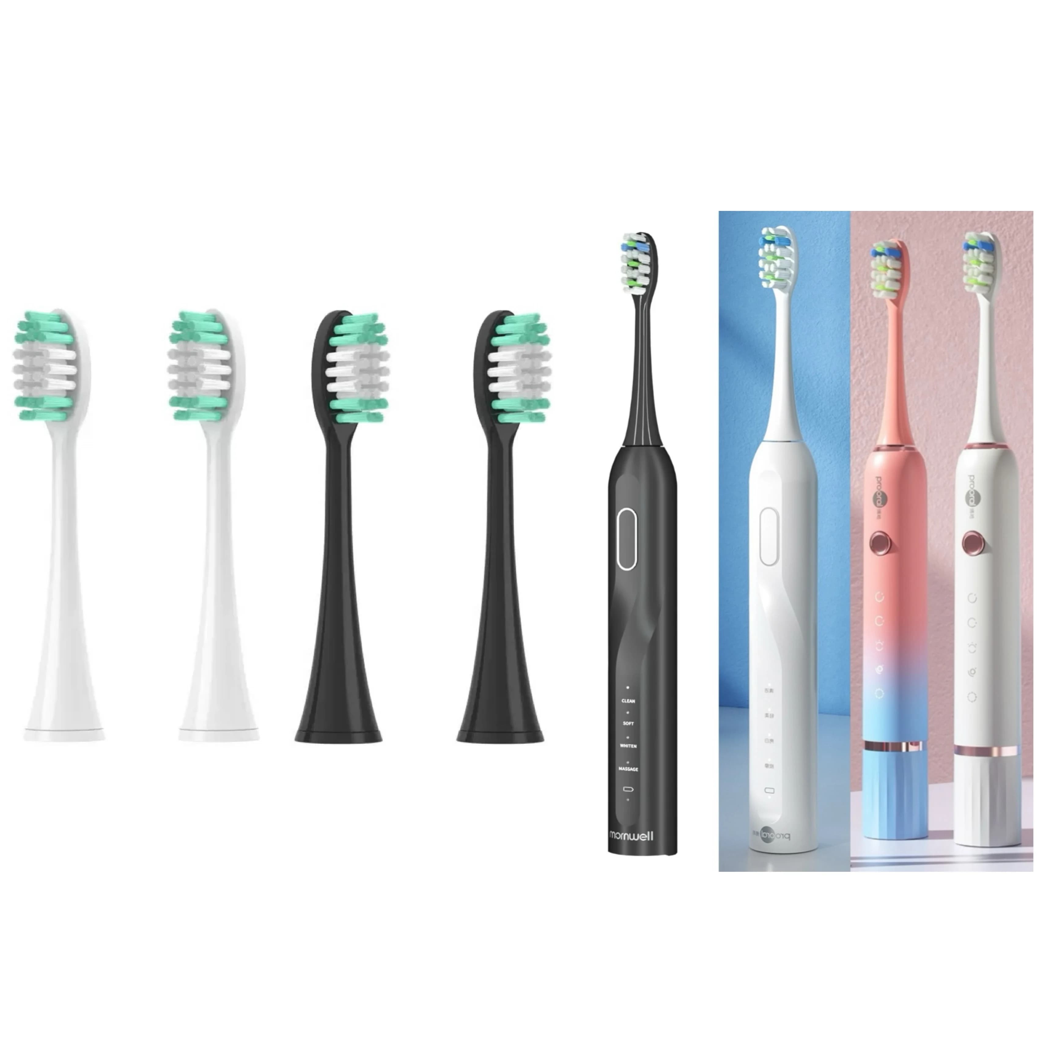 Replacement heads for nozzle toothbrush with sonic electric toothbrush bristles Mornwell T38/T31 / TABLE T39/ T25/ T26 / T01B/T02B/ T901