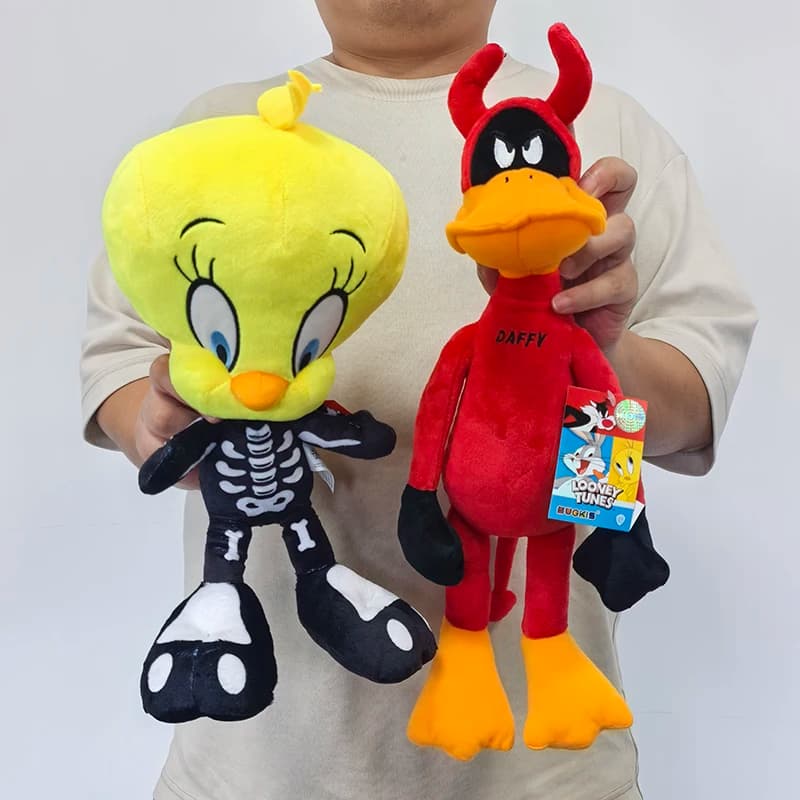 Regalo di Halloween Scheletro Tweety Peluche Looney Tunes Daffy Peluche Bambola Giocattolo Peluche Set Regalo per Bambini