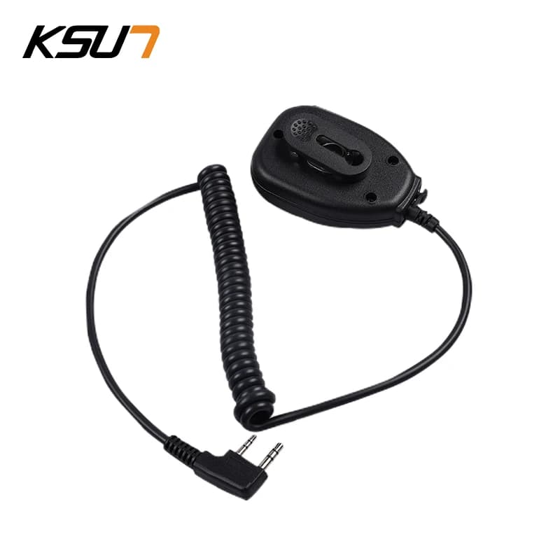 Microfono a mano Radio bidirezionale Walkie Talkie altoparlante Mic tipo K per BF-888S UV-82 UV-5R UV-5RPro H9 H7 Ham Radio Ksun MIC01