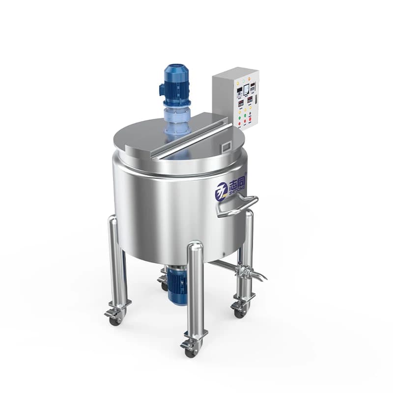 500 liters custom coating reaction kettle for liquid soap, detergent, cream osmetic C and skin care production