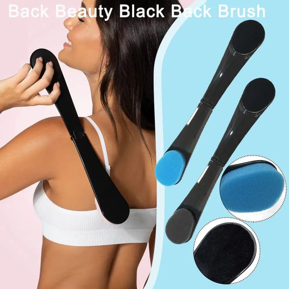 Lotion Applicator for Solar Protection and Suntan for Back Stick Applyer for Foldable Portable Solar Protection without Strip