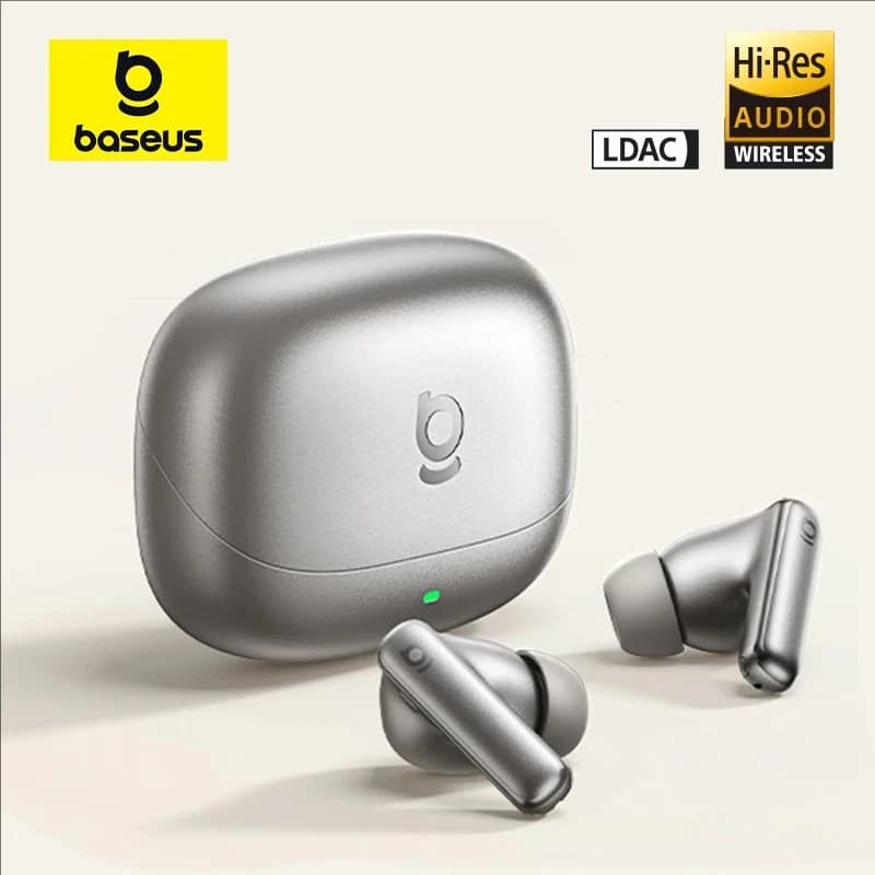 Auricolari wireless Bowie MP1 ANC Bluetooth 6.0 - Cuffie con ANC ibrido adattivo -55dB, Hi-Res LDAC, 6 microfoni ENC, auricolari in-ear