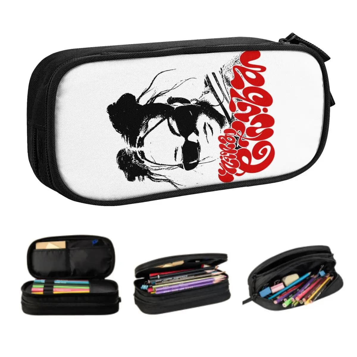 Astuccio personalizzato per matite Ninas Chubas Ragazze Ragazzi Cantante di grande capacità Musica Stampata Fan di concerti Accessori Astuccio per penne Cancelleria