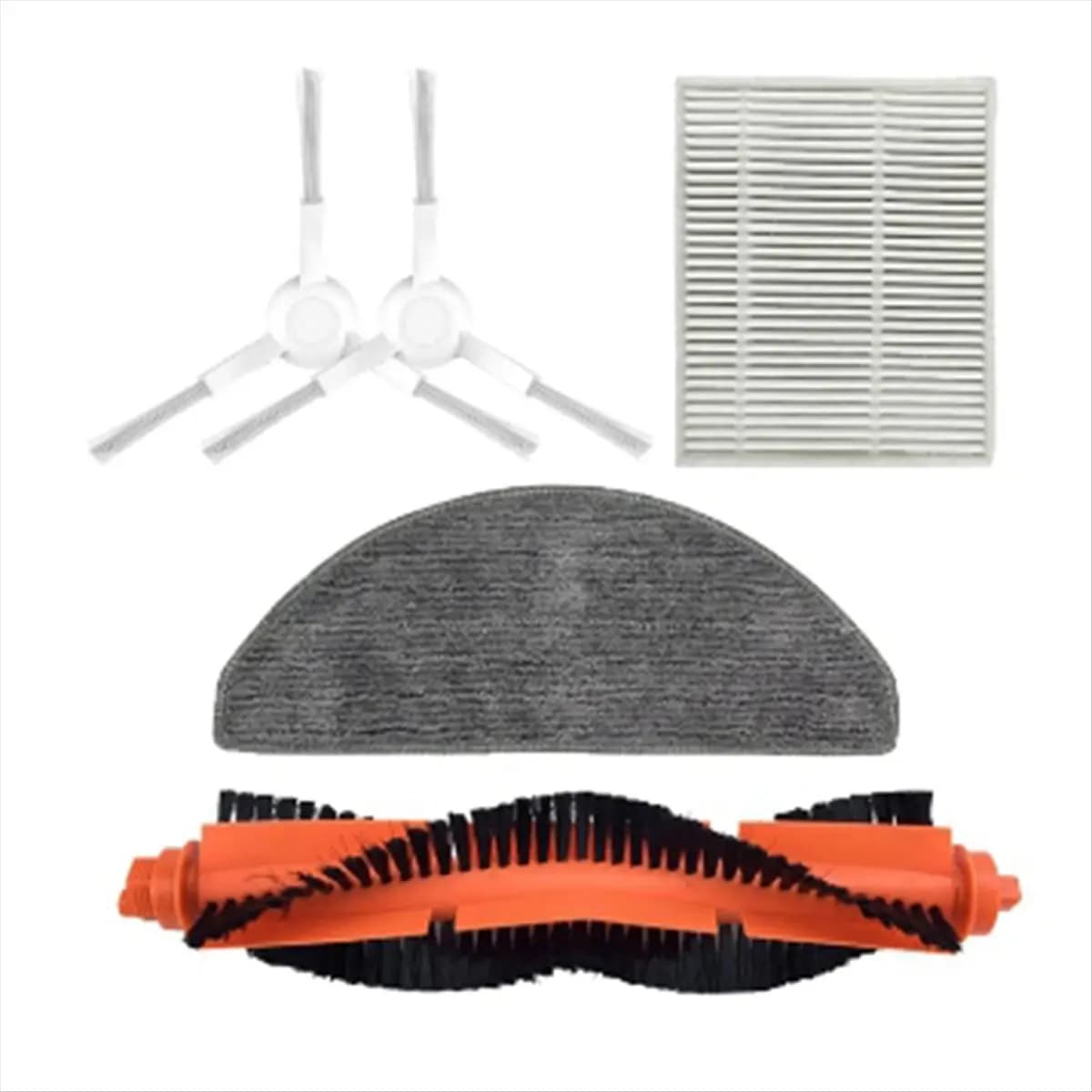 A51U Replacement for Xiaomi Robot Vacuum E10 E12 B112 Sweeper Cleaner Main Side Brush Hepa Filter Mop Cloth Rags Spare Parts