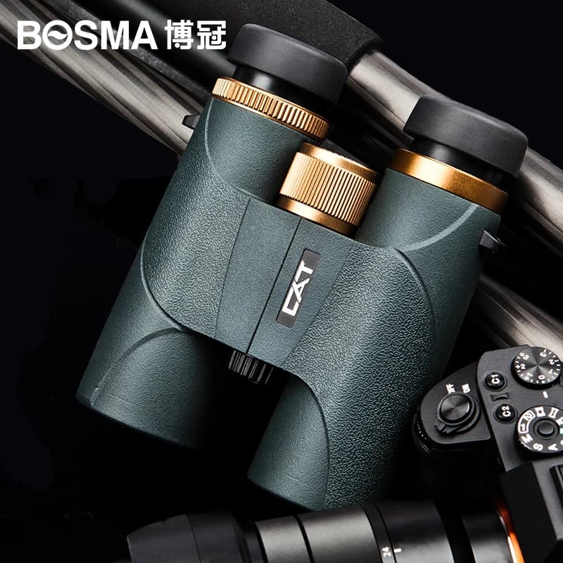 Binocolo BOSMA Golden Tiger II 8x42 10x42 FMC Telescopio portatile professionale CAT ad alta definizione ad alta potenza