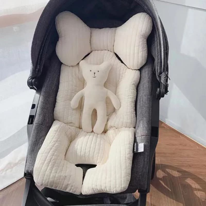 Carrello per bambini Materasso in cotone Tappetino per bambini Carrozzina Accessori per carrozzina Fodera per passeggino per cuscino per seggiolino auto per bambini Multi colore