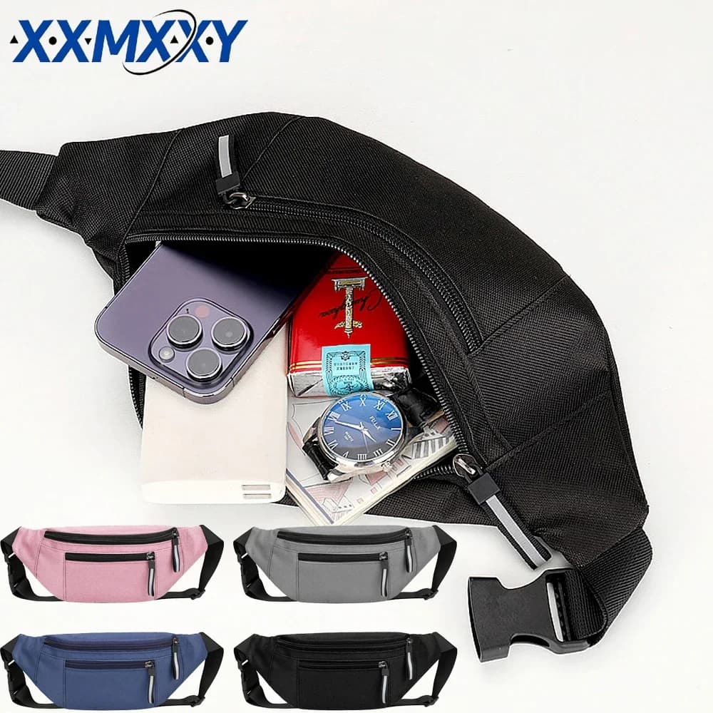 Women Fanny Pack Small Size and Large Capacity Waist Bags Female Mobile Phone Bag for Fitness Running with Adjustable Belt