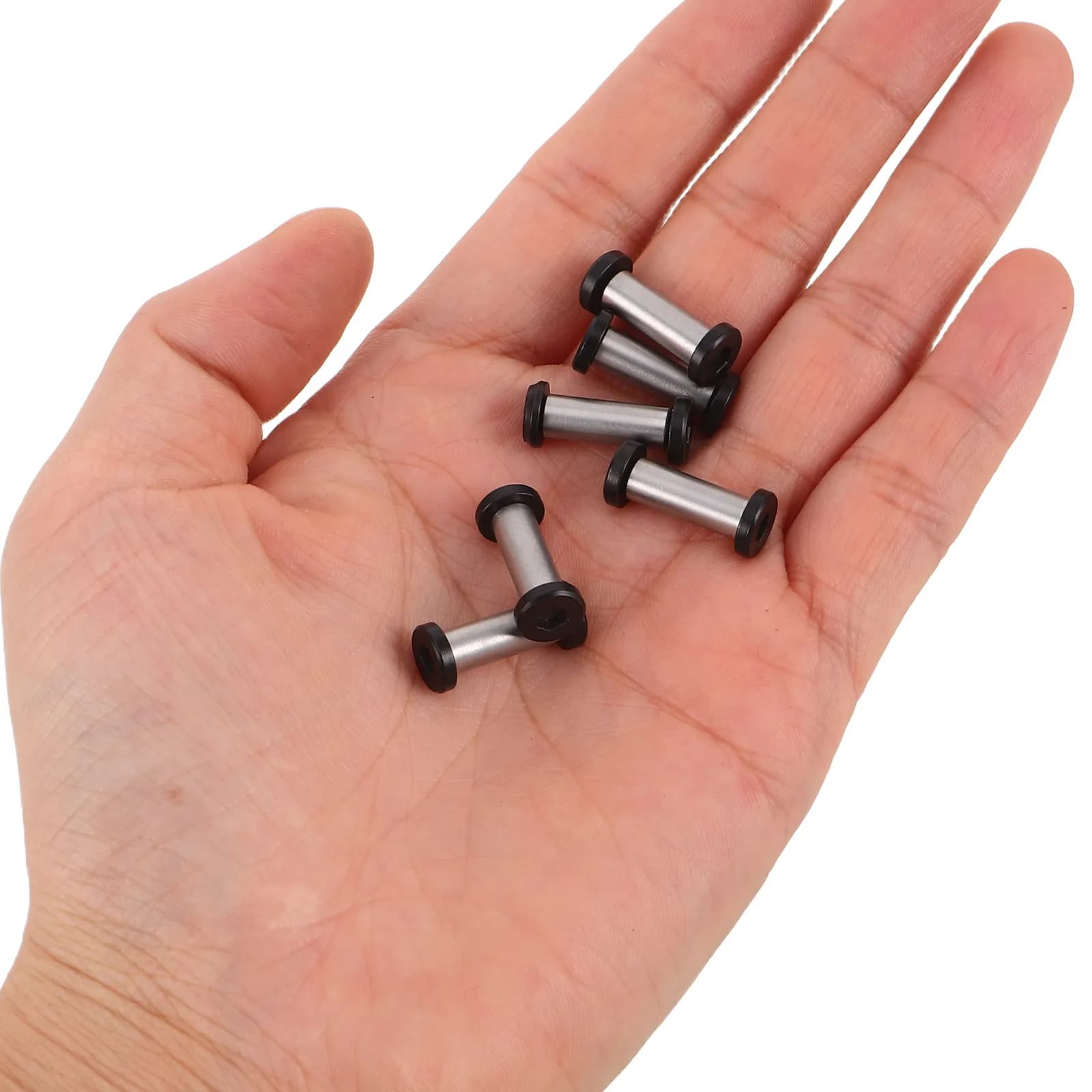 6 Pezzi Rivetti per Manici di Coltelli M4 5mm, Viti Svasate in Acciaio Inossidabile, Fissaggi per Coltelli, Forniture Fai-da-te per la Realizzazione di Utensili da Cucina