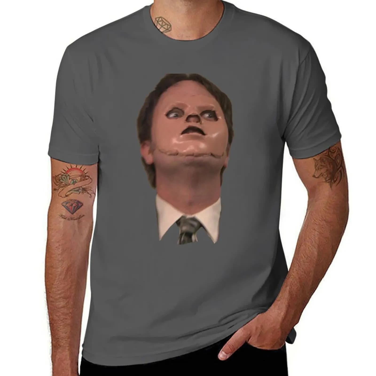 T-shirt Dwight T-shirt sportiva traspirante da uomo