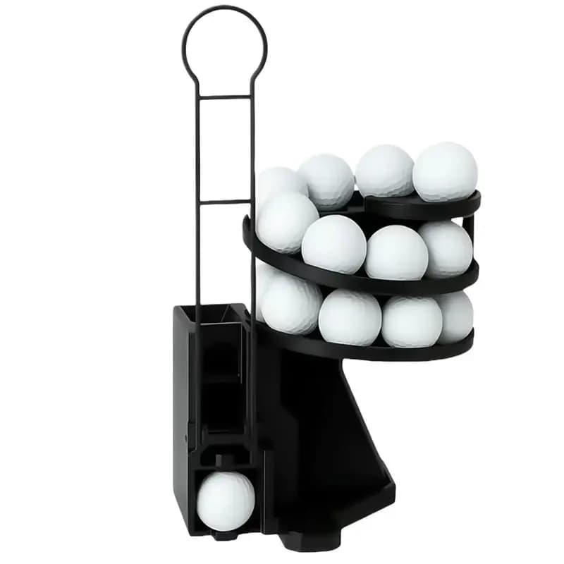 High Capacity Golf Ball Launcher, Loader Automatic Tee Up Machine, Golf Ball Dispenser Club Accessories A Highly Recommended