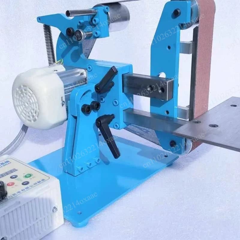 Levigatrice a nastro elettrica 220V, macchina per lucidatura e molatura, levigatrice a nastro multifunzione