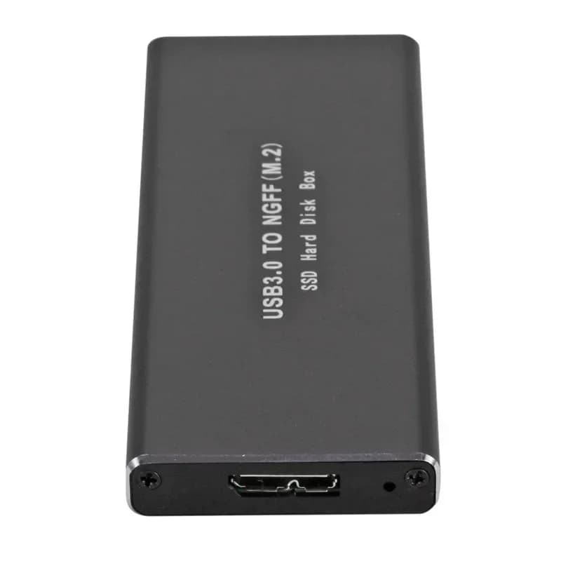Custodia per unità a stato solido esterna Supporto per scatola SSD 2230 2242 2260 2280 Disco rigido USB 3.0 a M.2 NGFF Custodia SSD USB 3.0 M2