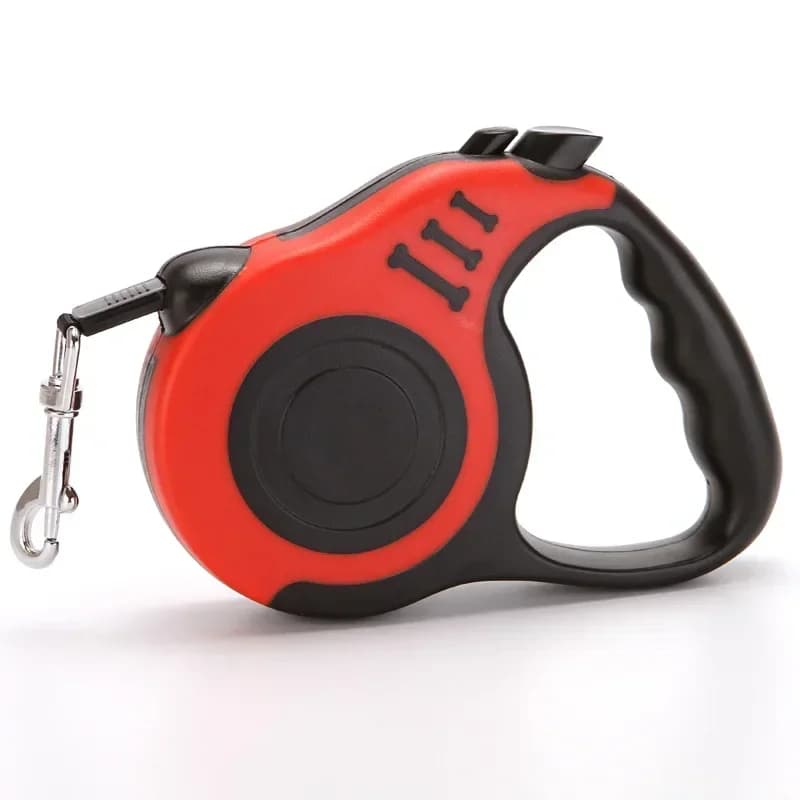 Guinzaglio per cani con corda telescopica automatica retrattile per addestramento del cucciolo che estende la corda di trazione Guinzagli da passeggio Collare per cani 3m/5m