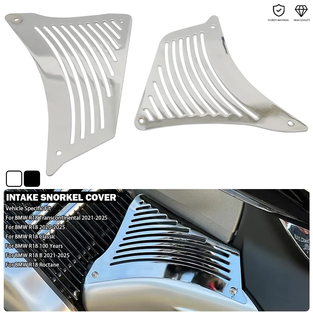Air Intake Snorkeling Cover for BMW R 18 Classic 100 Year R18B R18 B/Roctane/Transcontinental 2021-2025