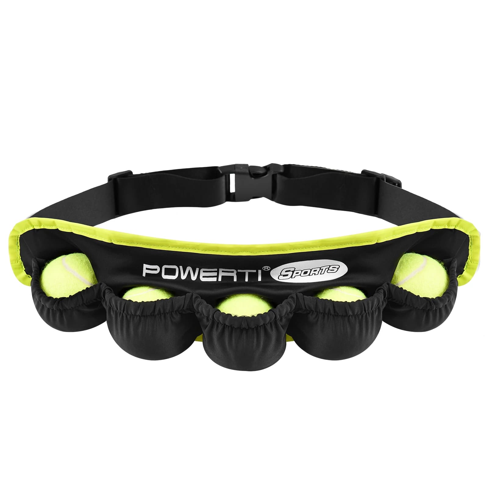 Fascia per palline da tennis per 5 palline da tennis Marsupio Marsupio per ciclismo da corsa Camminare Jogging