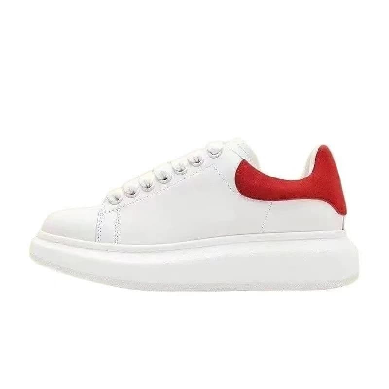 Sneakers Bianche di Lusso, Eleganti e Casual; Scarponi da Trekking Resistenti con Rialzo Interno; Scarpe da Trekking e Corsa per Coppie; Regalo per le Feste