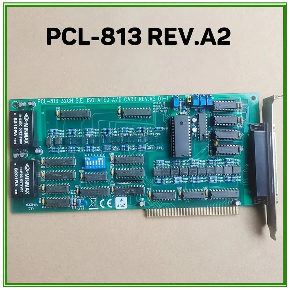 Scheda di acquisizione dati a 32 canali, convertitore AD isolato a terminazione singola per Advantech PCL-813 REV.A2