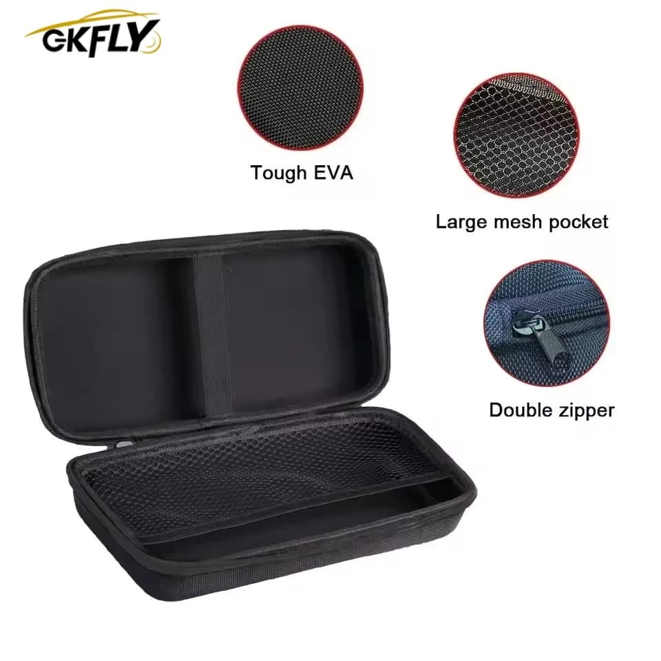 GKFLY Dispositivo di Avviamento Custodia rigida in EVA PU Custodia impermeabile per avviamento di emergenza per auto Cassetta degli attrezzi sigillata in plastica Attrezzatura di sicurezza