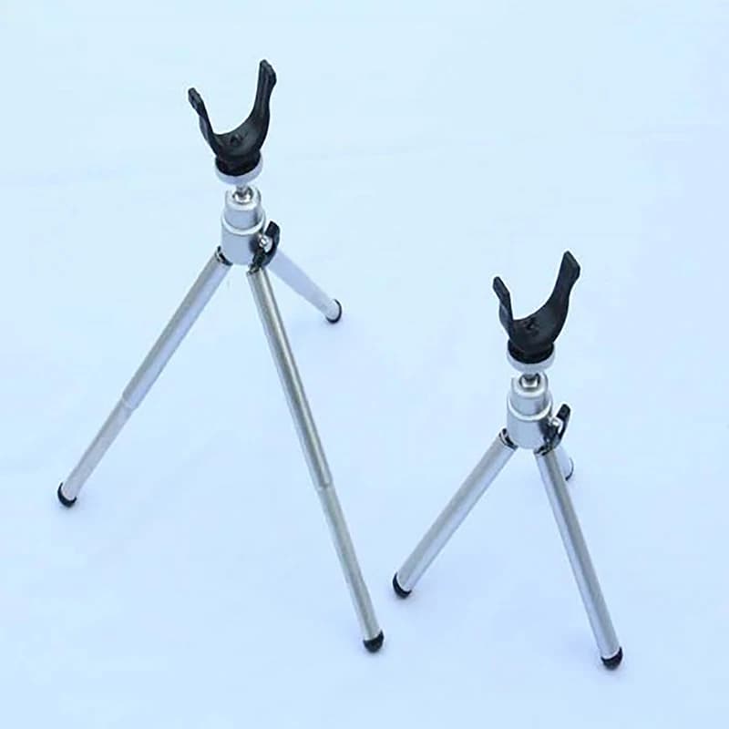 maveraCC33 Supporto per canna da pesca in ghiaccio Supporto invernale pieghevole con mini base triangolare per strumenti per attrezzi per canna da pesca sul ghiaccio invernale