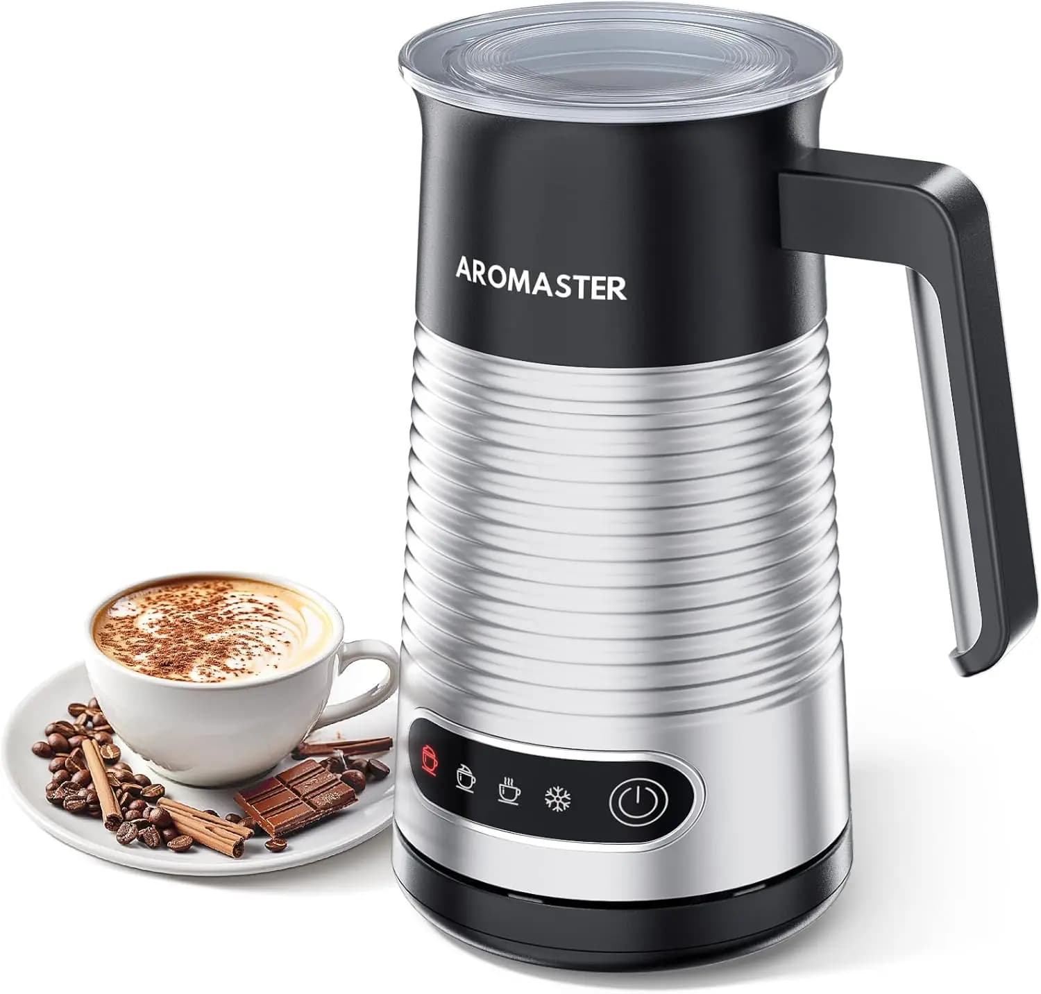 4-in-1 electric sprayer for Coffee, Milk, Capuchin, Hot foam Densa/Aerata and Cold Automatic