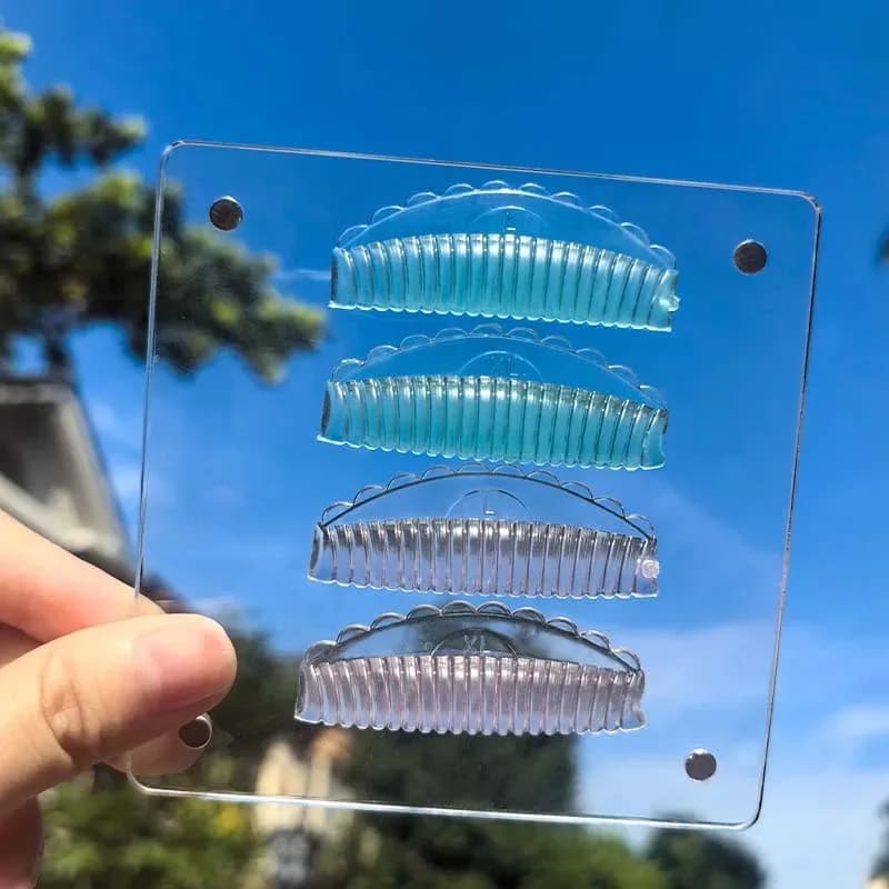 4Pairs Silicone Eyelash Perming Lamination Pad Reusable Lash Lifting Rods Kit 3D Lashes Extension Curler Applicator Tool
