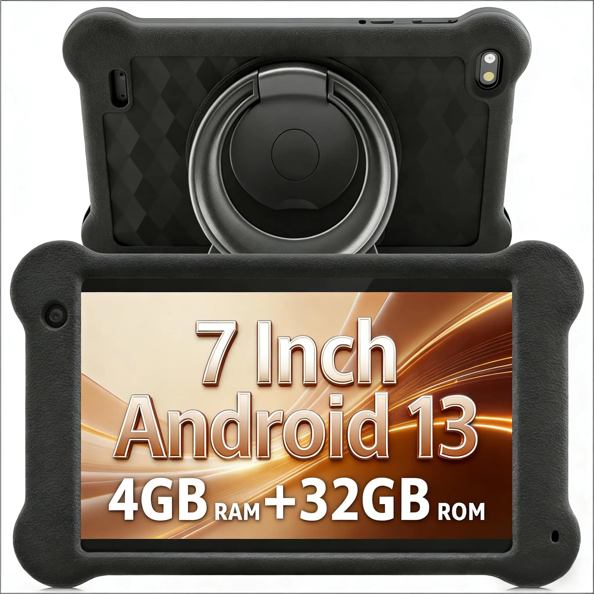 Tablet Economico ANRY 7 Pollici HD IPS Touch Screen Android 13 Quad Core 4GB RAM 32GB ROM WiFi Doppia Fotocamera 3500mAh