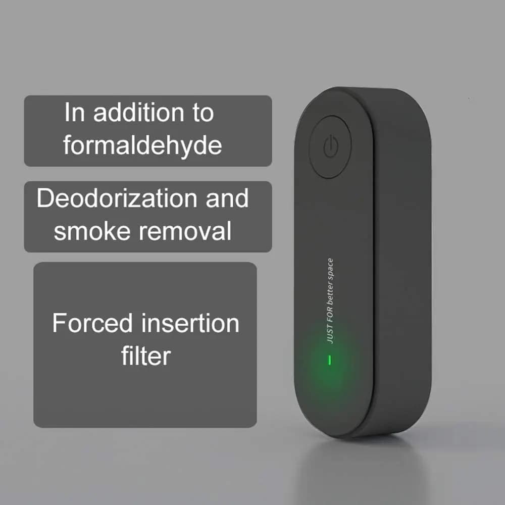 THIVN-3Pcs Plug-In Air Purifier, Mini Portable Air Purifier, Generator Air Purifier Suitable For Pet Bedroom US Plug