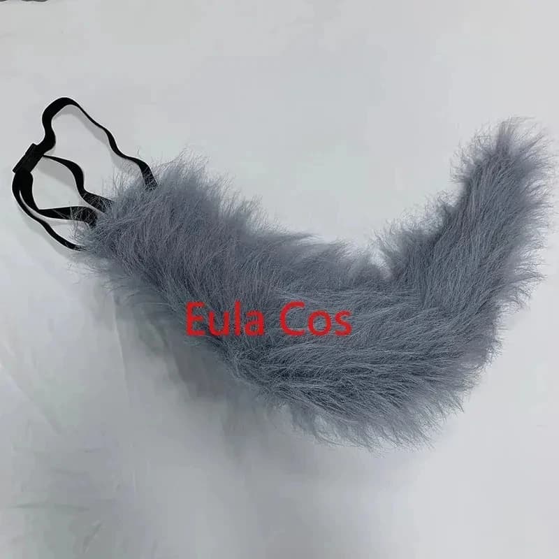 e,4;v'6\k/Anime BEASTARS Masks Legosi Cosplay Glove Mask Tail Latex Adult Animal Costume Props Wolf Claws for 5;g'8.n/3\