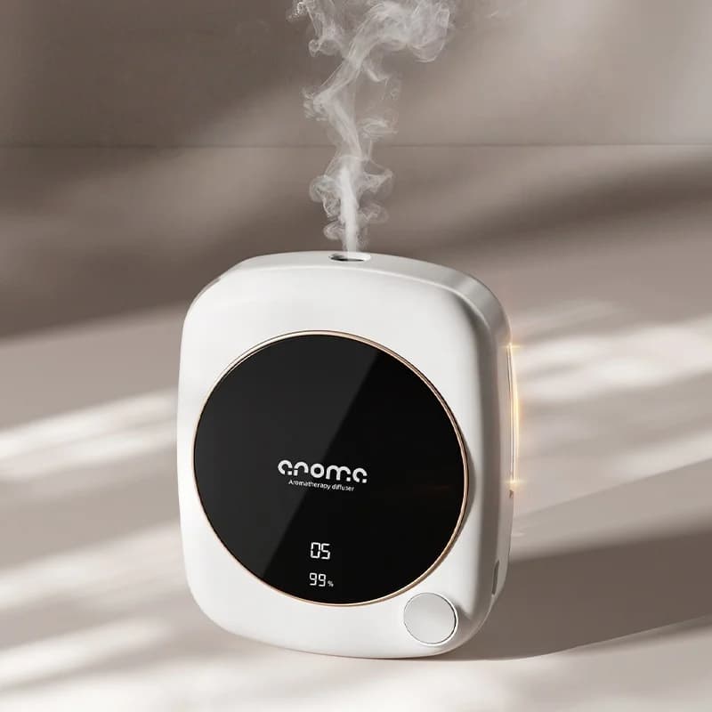 fragrance diffuser: 7 mist modes and wall/desk dual-purpose baby safe whole house fragrance automatically turns off