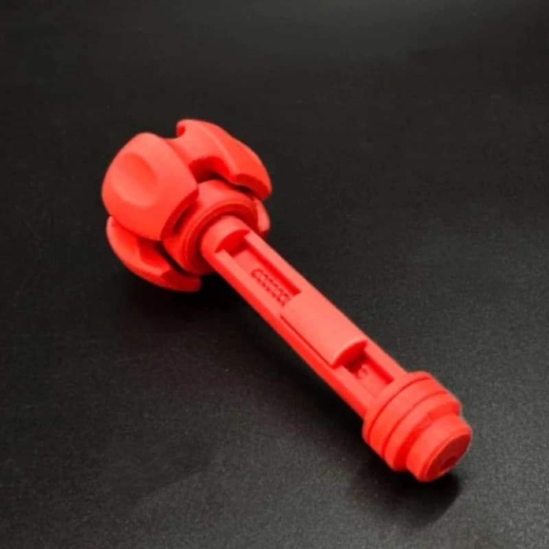 Fidget Spinner Roller Meccanico Slider Poke Joy Push Card Rotante Trottola Girevole EDC Giocattolo Sensoriale Antistress Anti-Ansia